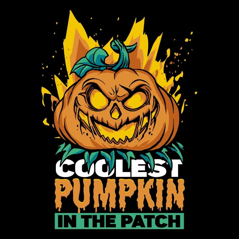 Halloween La citrouille la plus cool du patch