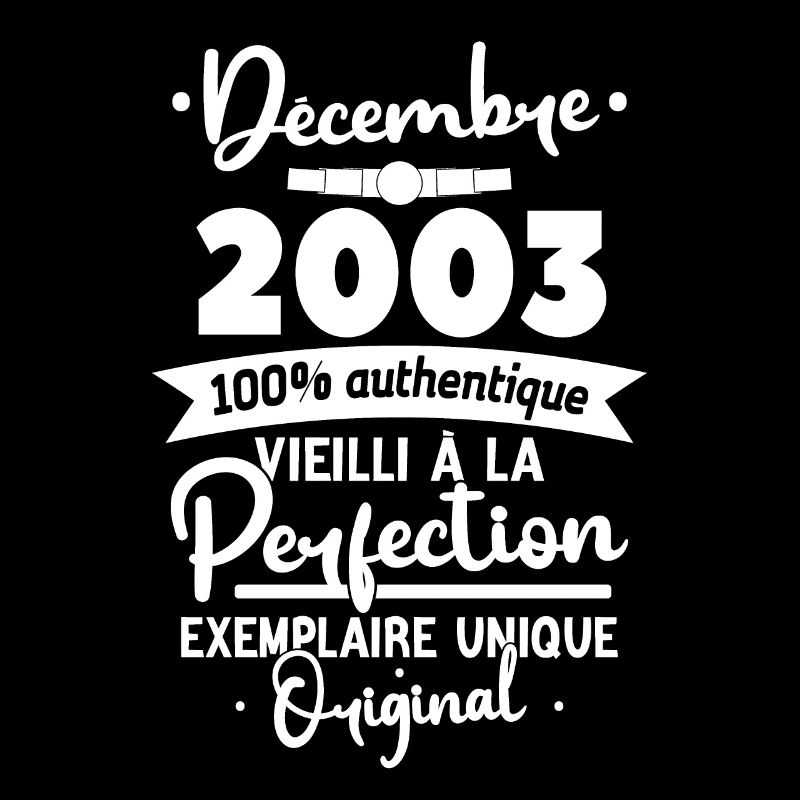 Décembre 2003 20 Ans