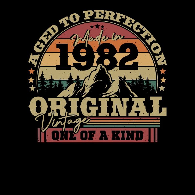 Gift Idea 42nd Birthday 1982 Vintage