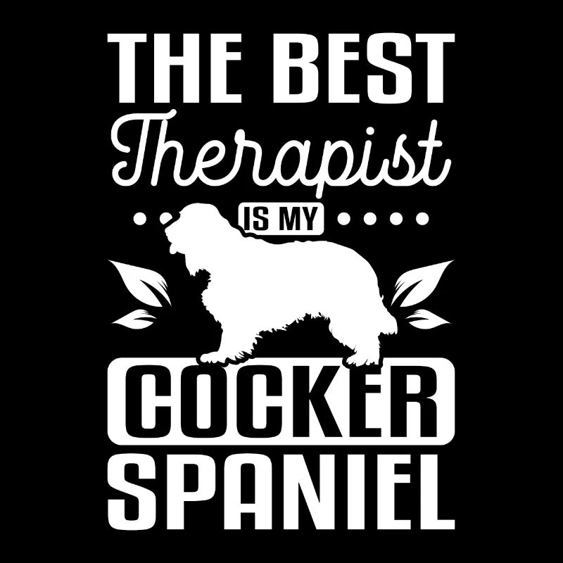 The best therapist is my cocker spaniel
