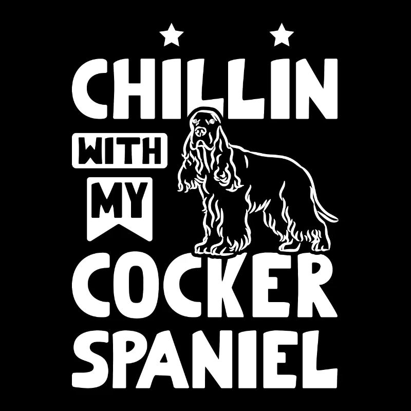 Chillin avec mon cocker spaniel