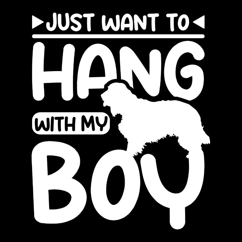 Je veux juste traîner avec mon cocker de garçon