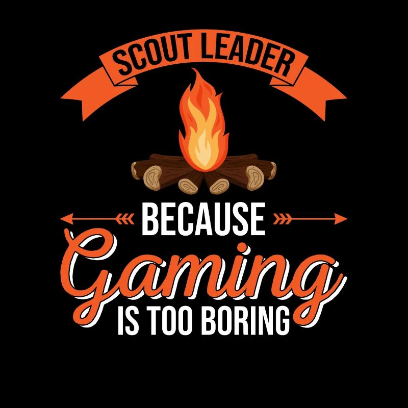 Cub Scouting Design Für Einen Pfadfinderführer