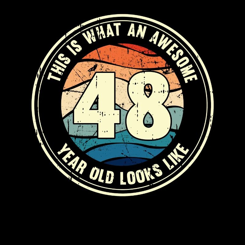 48th birthday so you see with 48 retro gift