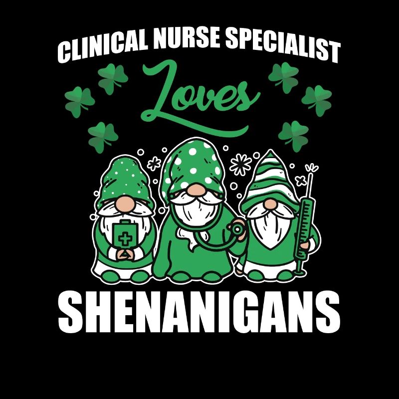 Klinische Krankenschwester St. Patrick's Day