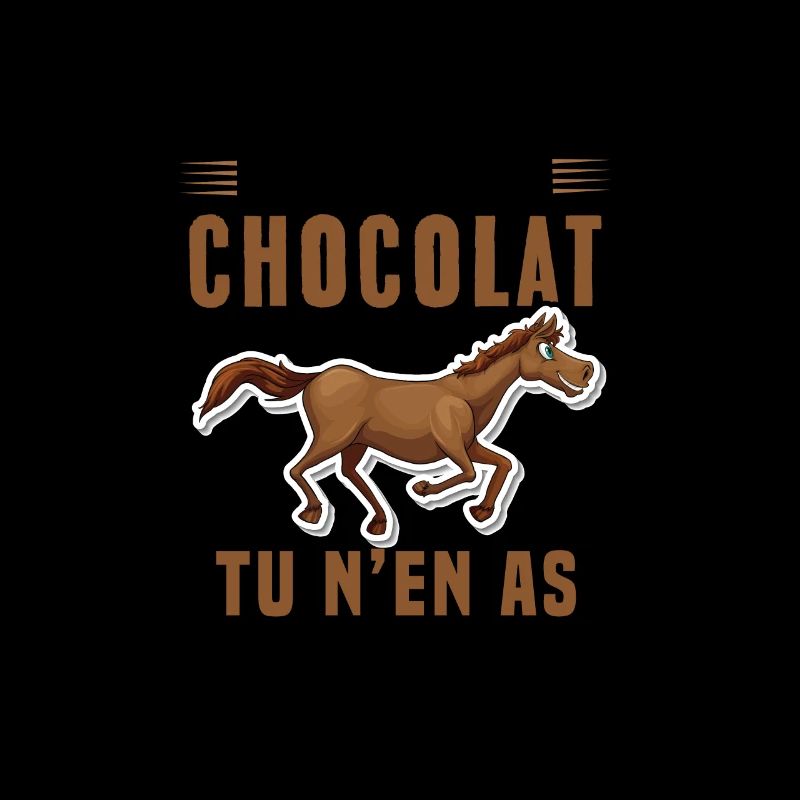 Les chevaux sont comme du chocolat