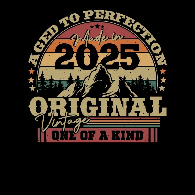Vintage Birthday Gift 2025