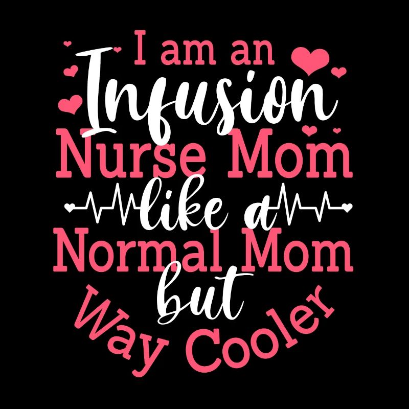 Lustige Infusionskrankenschwester Mama Muttertag