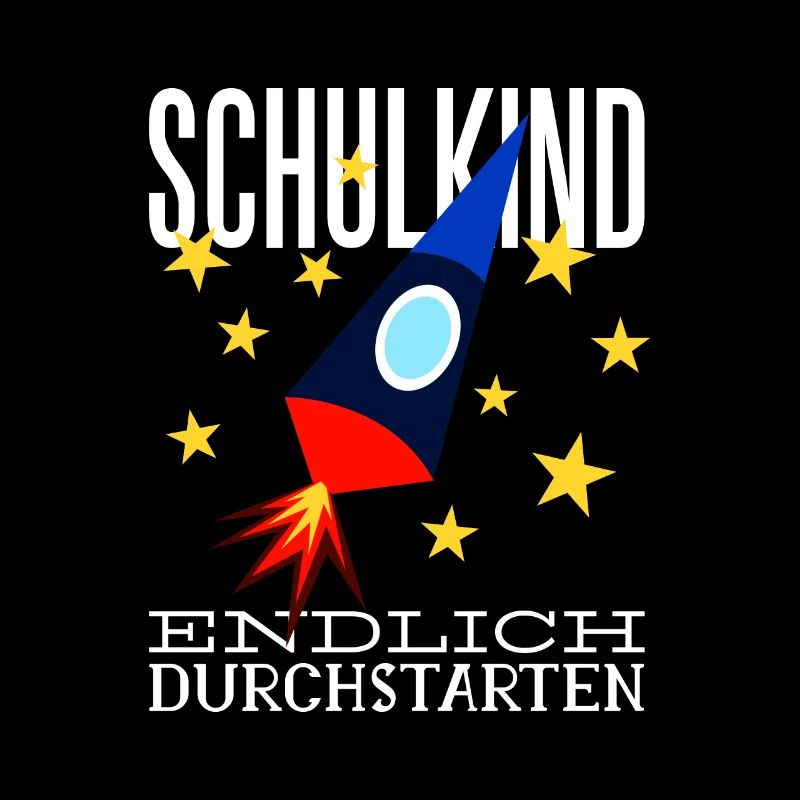 Schulkind Endlich Durchstarten