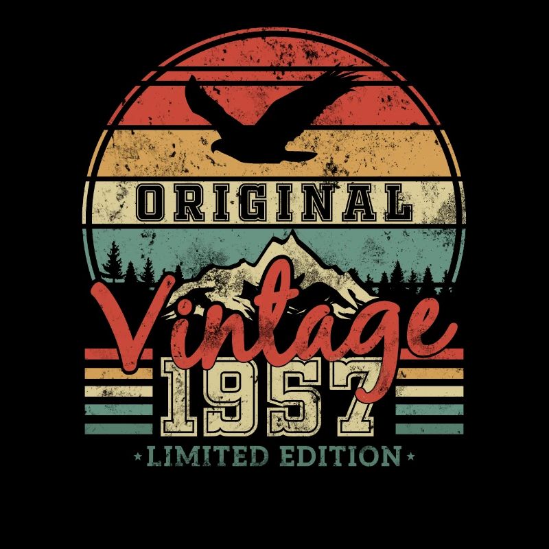 Original Vintage 1957 66/67 Ans