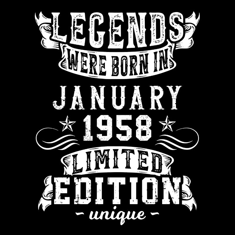 Anniversaire Janvier 1958 année Edition Limitée