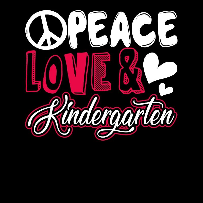 Kindergarten Teacher Peace Love Kindergarten