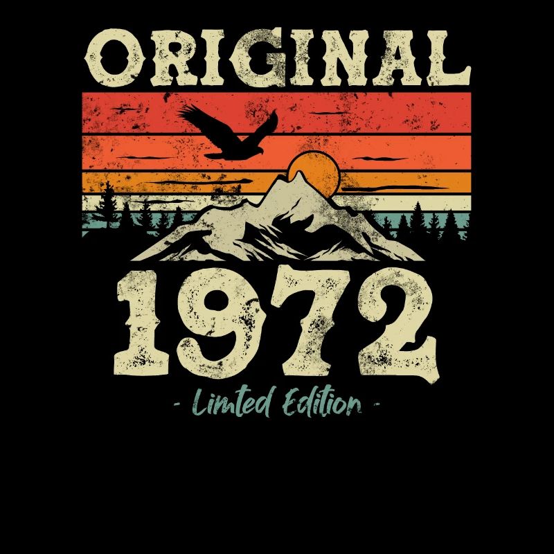 Original 1972 Geburtstags-Geschenk