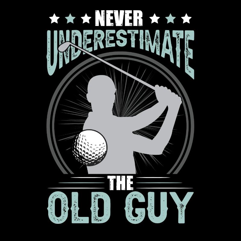 Funny Golf Lover Men Golfing