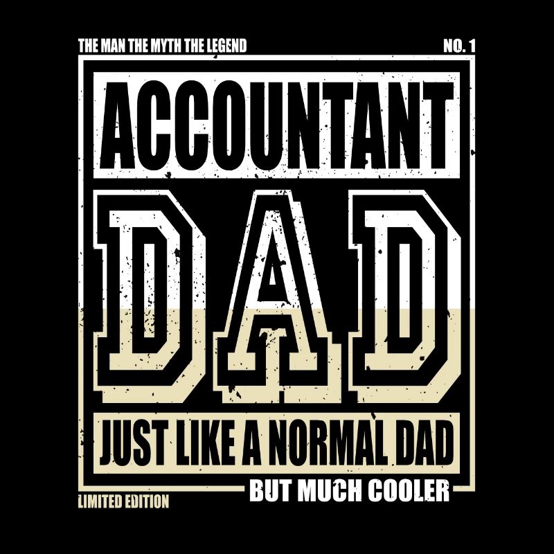 Comptable Papa Cadeau