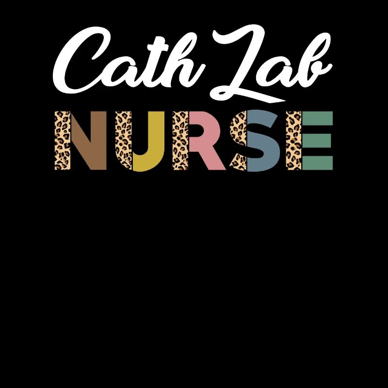 Conception mignonne de l’infirmière du laboratoire de cathétérisme