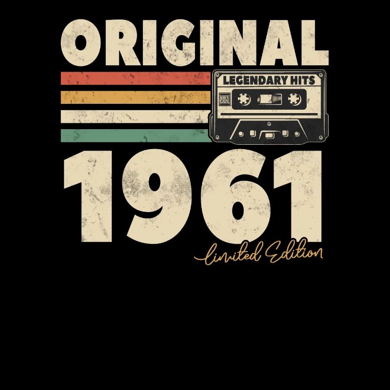 Vintage Geburtstagsgeschenk 1961 Authentisch