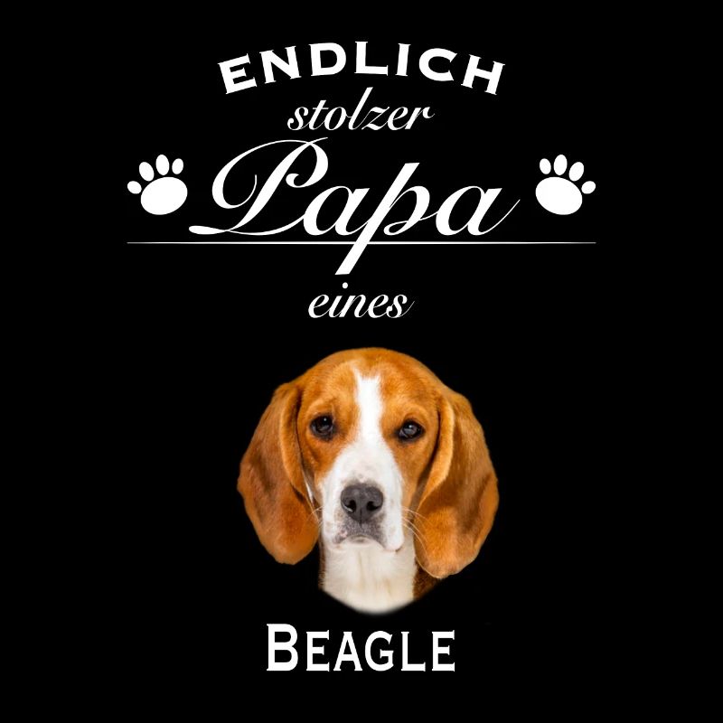 Endlich stolzer Papa - Beagle