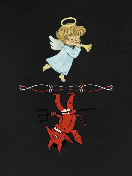 Angel vs Devil