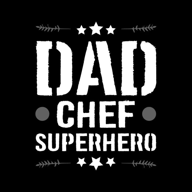 Dad Chef Superheld Papa