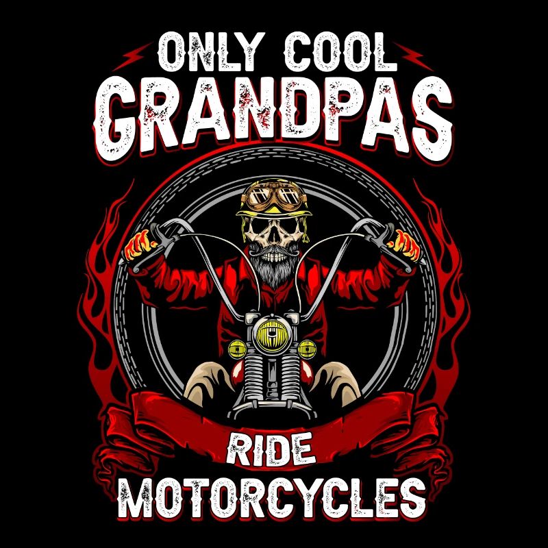 Cool Opa Biker
