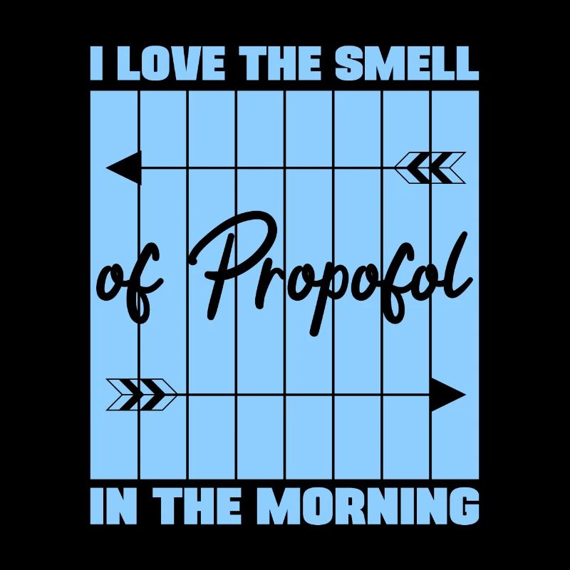 J’aime l’odeur du propofol le matin