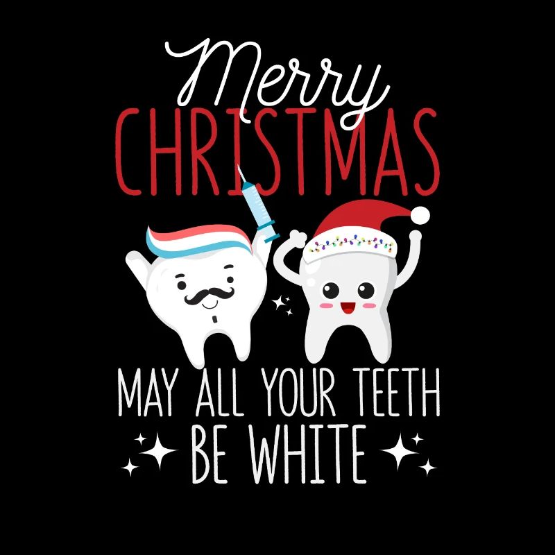 Joyeux Noël Que toutes vos dents soient blanches