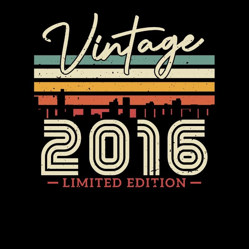 Cadeau d’anniversaire vintage 2016