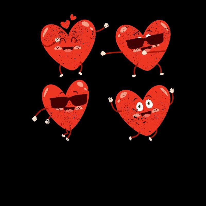 Tanzen Hearts Dab Dance Challenge Valentinstag Dab