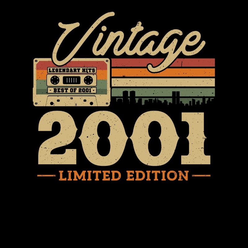Vintage Geburtstagsgeschenk 2001