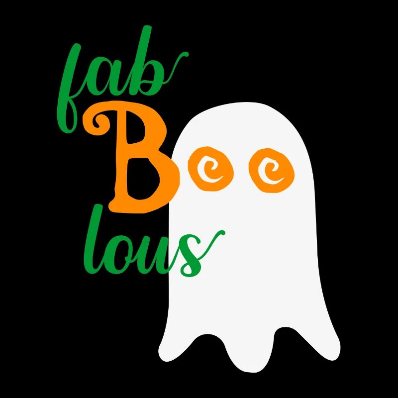 Fab-BOO-lous - Funny ghost for Halloween