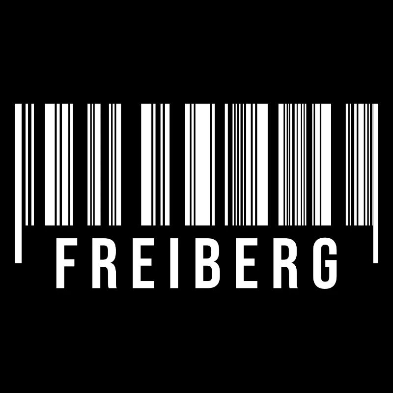 Erzgebirge Strichcode Freiberg