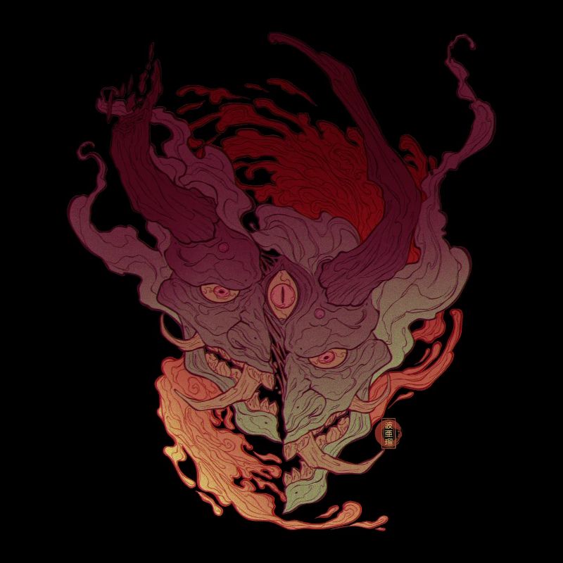 Dreiäugiger Oni-Dämon