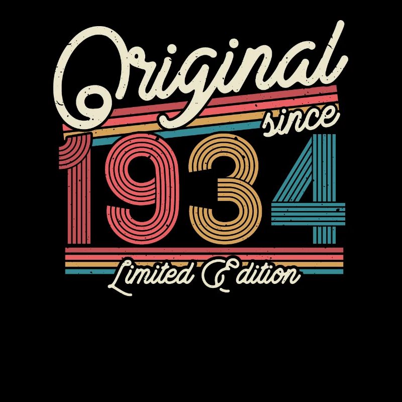 Gift 89/90th birthday 1934