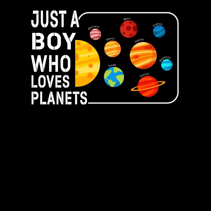 Just A Boy Who Loves Planets Solar System