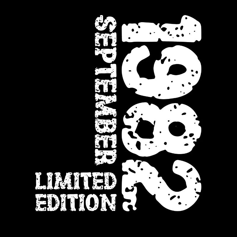 1982 September Limited Edition 41. Geburtstag Deko