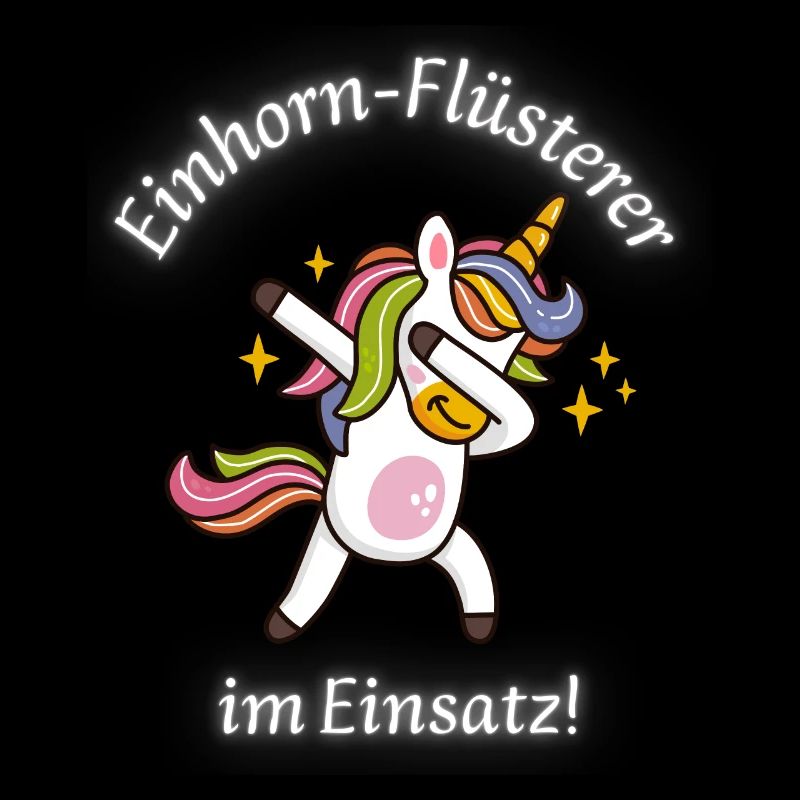Einhorn-Flüsterer im Einsatz