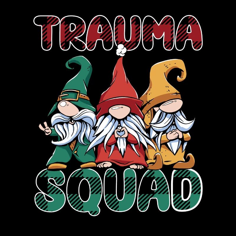 Trauma Squad Gnomes Emergency Nursing