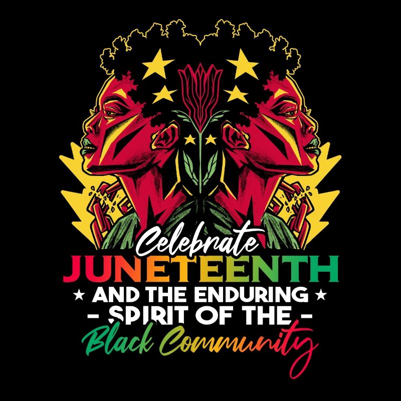 Feiern Sie Juneteenth | Tag der Freiheit | 19. Juni