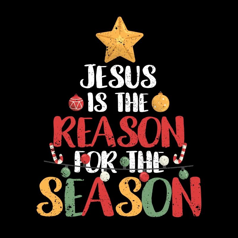 Jésus est la raison de la drôle de la saison