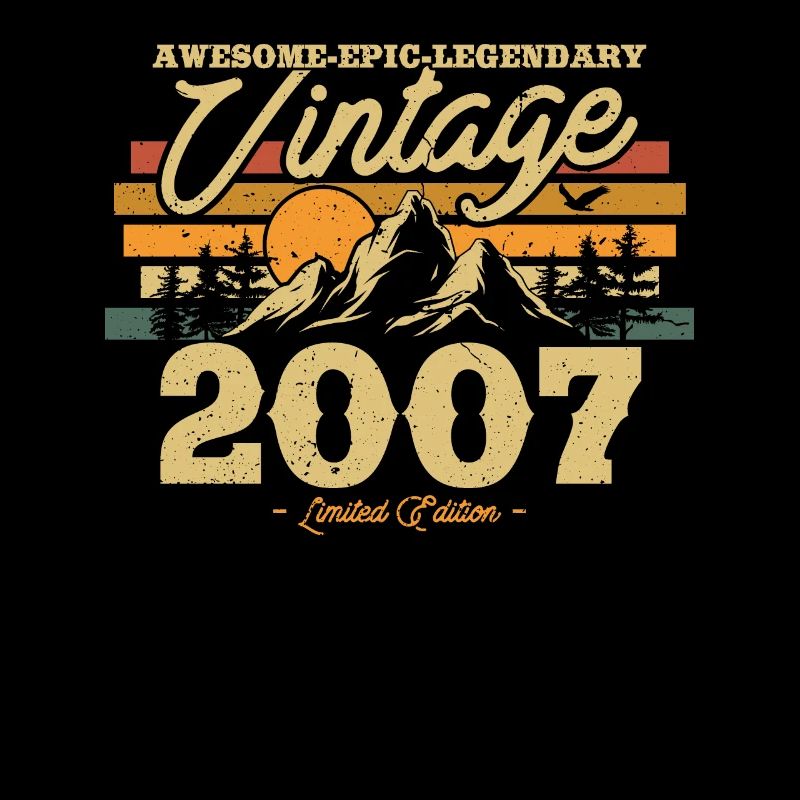 Vintage Geburtstagsgeschenk 2007