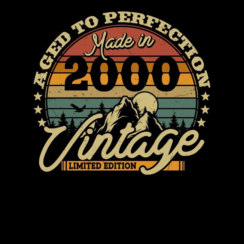 Cadeau d’anniversaire Vintage 2000