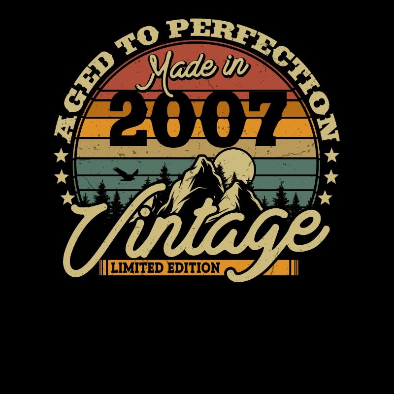 Vintage 2007 Geburtstagsgeschenk
