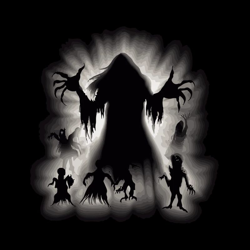 SPOOKY SHADOW FIGURES