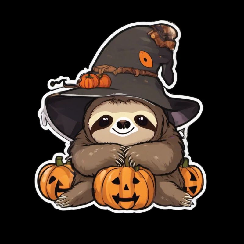 Sloth Halloween Sloths Sloth Pumpkin
