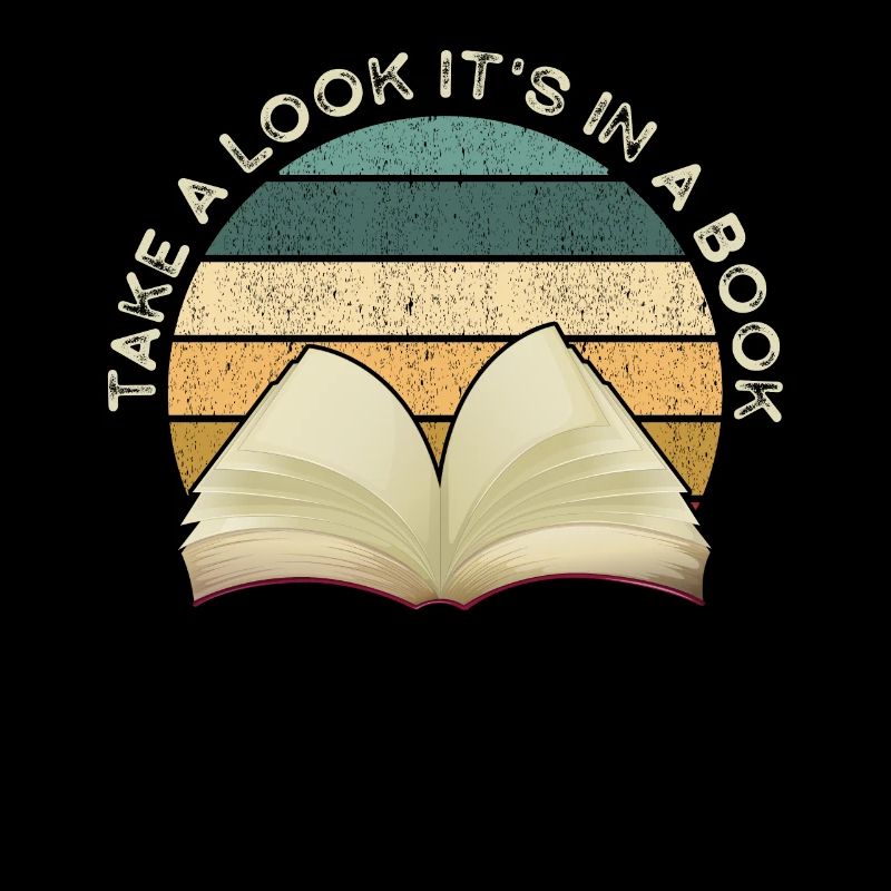 Werfen Sie einen Blick darauf, dass es in einem Buch ist, das Bücherwurm liest