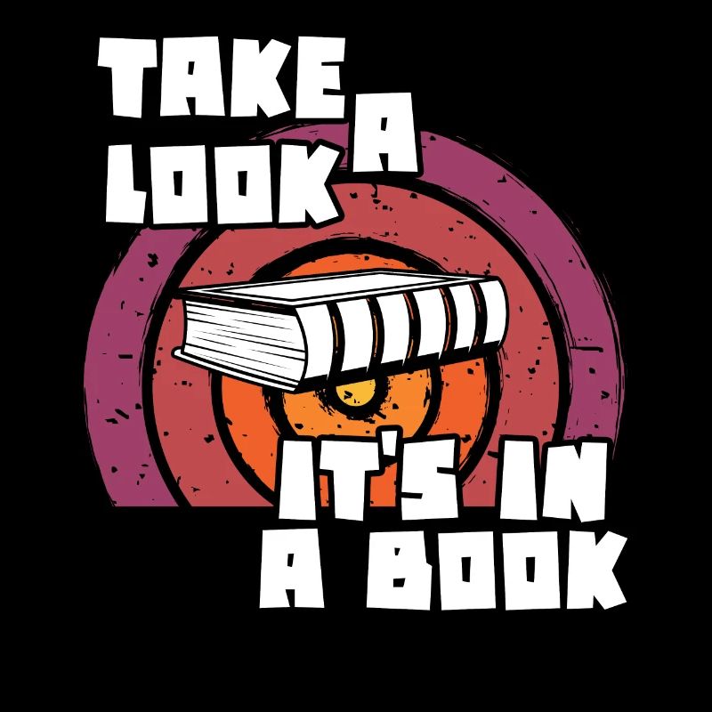 Take A Look It's In A Book Reading Bookworm