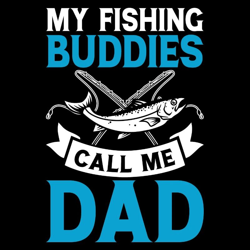 Fishing Daddy Father Son Daughter