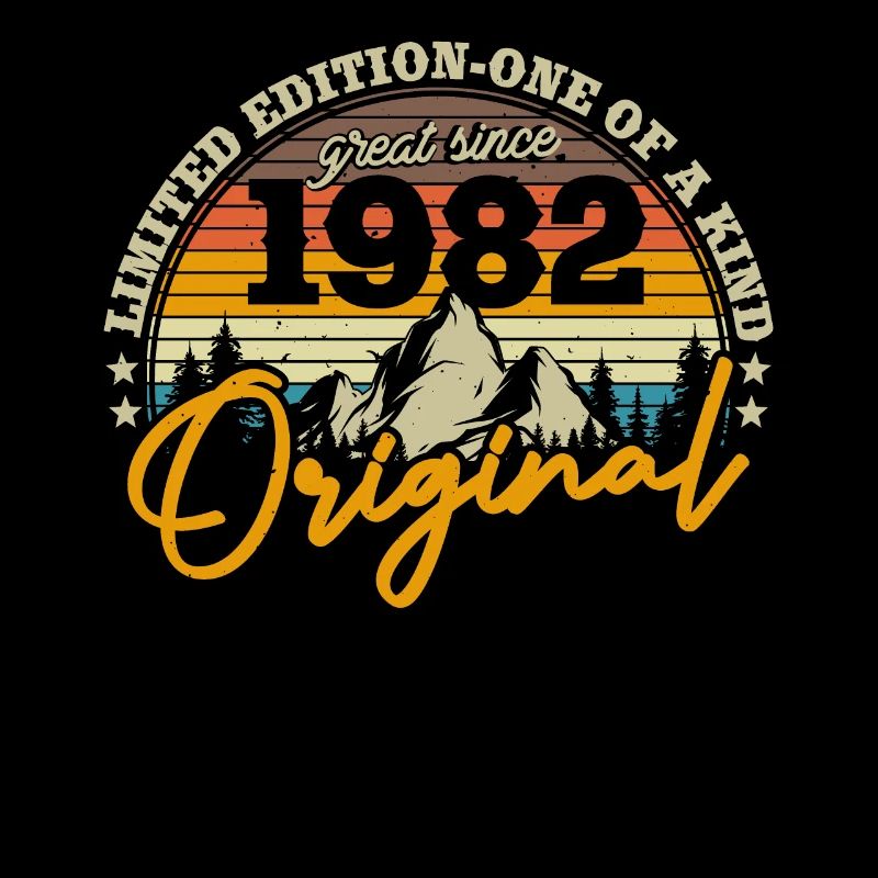 Retro Geburtstagsgeschenk '82