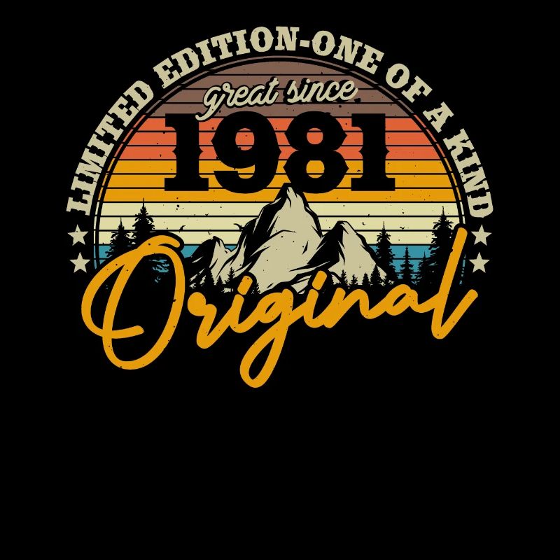Retro Birthday Gift 1981